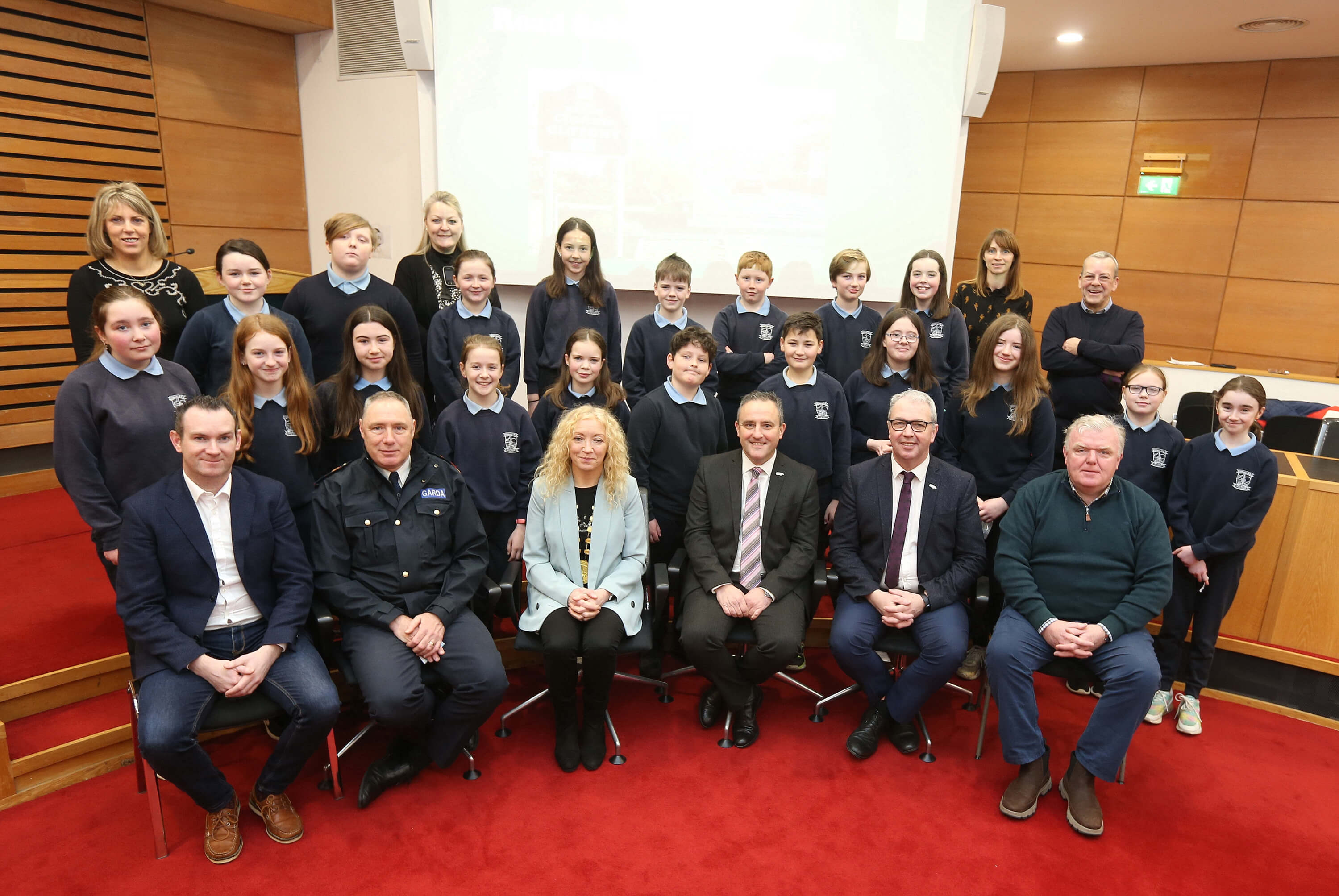 Pupils of Cliffoney National School impress at County Hall
